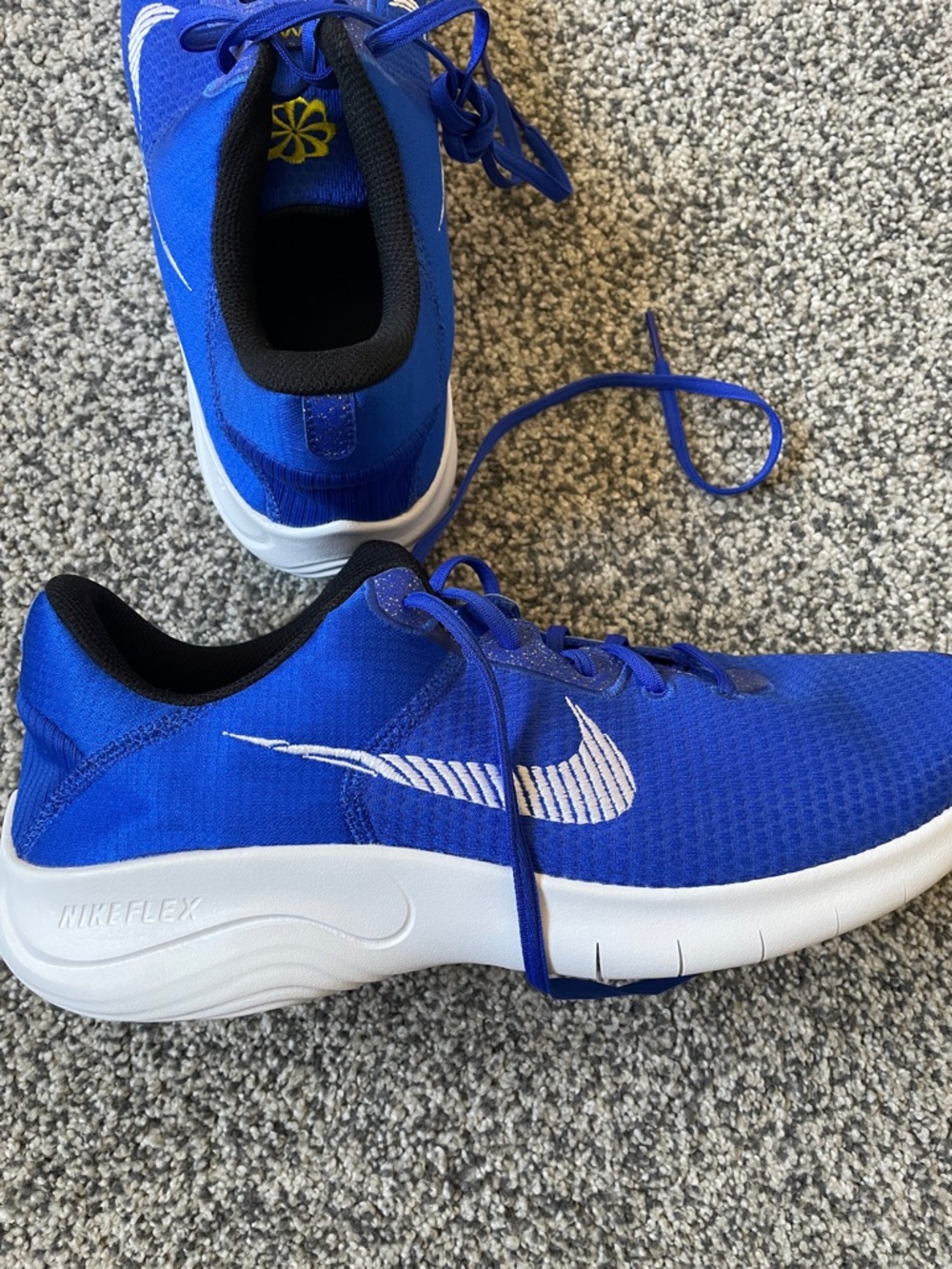 Men’s Nike Flex Royal Blue Shoe. Never worn!! Size 12 - Picture 4 of 6
